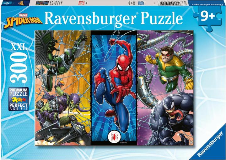 Ravensburger Kinderpuzzle 12001072 - Die Welt von Spider-Man - 300 Teile XXL Spider-Man Puzzle für (300 Teile)