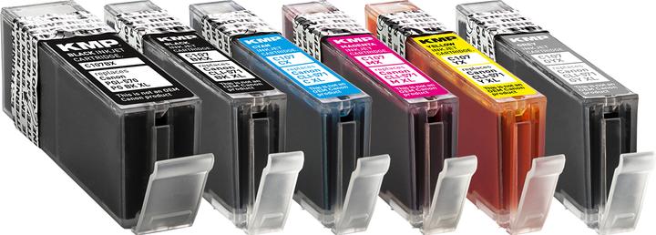 Immagine prodotto KMP C107PIXV Multipack comp. con Canon PGI-570/CLI-571 XL C/M/Y (M, C, Y)