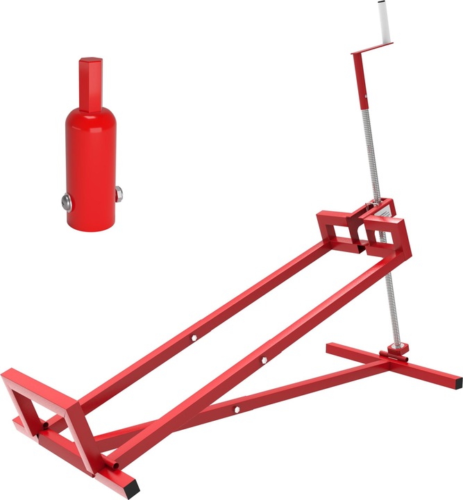 Produktbild Wiltec Hebevorrichtung Aufsitzmäher 250kg inkl. Adapter Reinigungshilfe Rasentraktor (Rasentraktor, Gartenmaschinen Aufsatz)