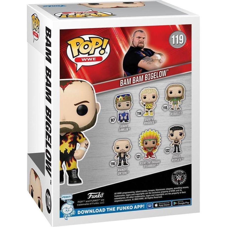 Thumbnail - Funko WWE POP! Vinyl Figur Bam Bam Bigelow (GW) 9 cm