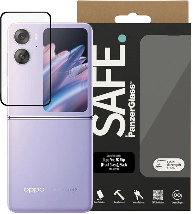 Actual product image PanzerGlass Screen protector Case Friendly OPPO N2 Flip (1 pcs., Oppo Find N2 Flip)