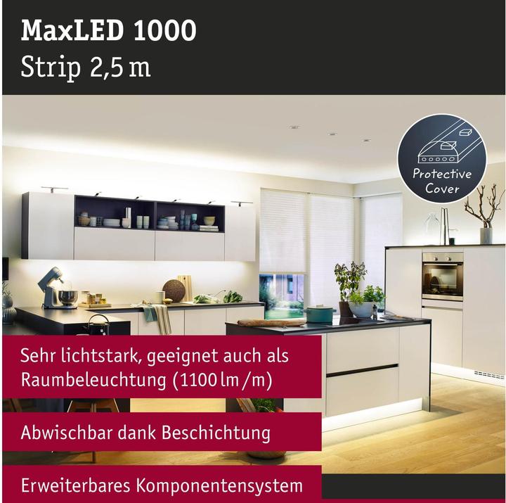 Image du produit Paulmann MaxLED 1000 Stripe (Blanc chaud, 250 cm, Intérieur)