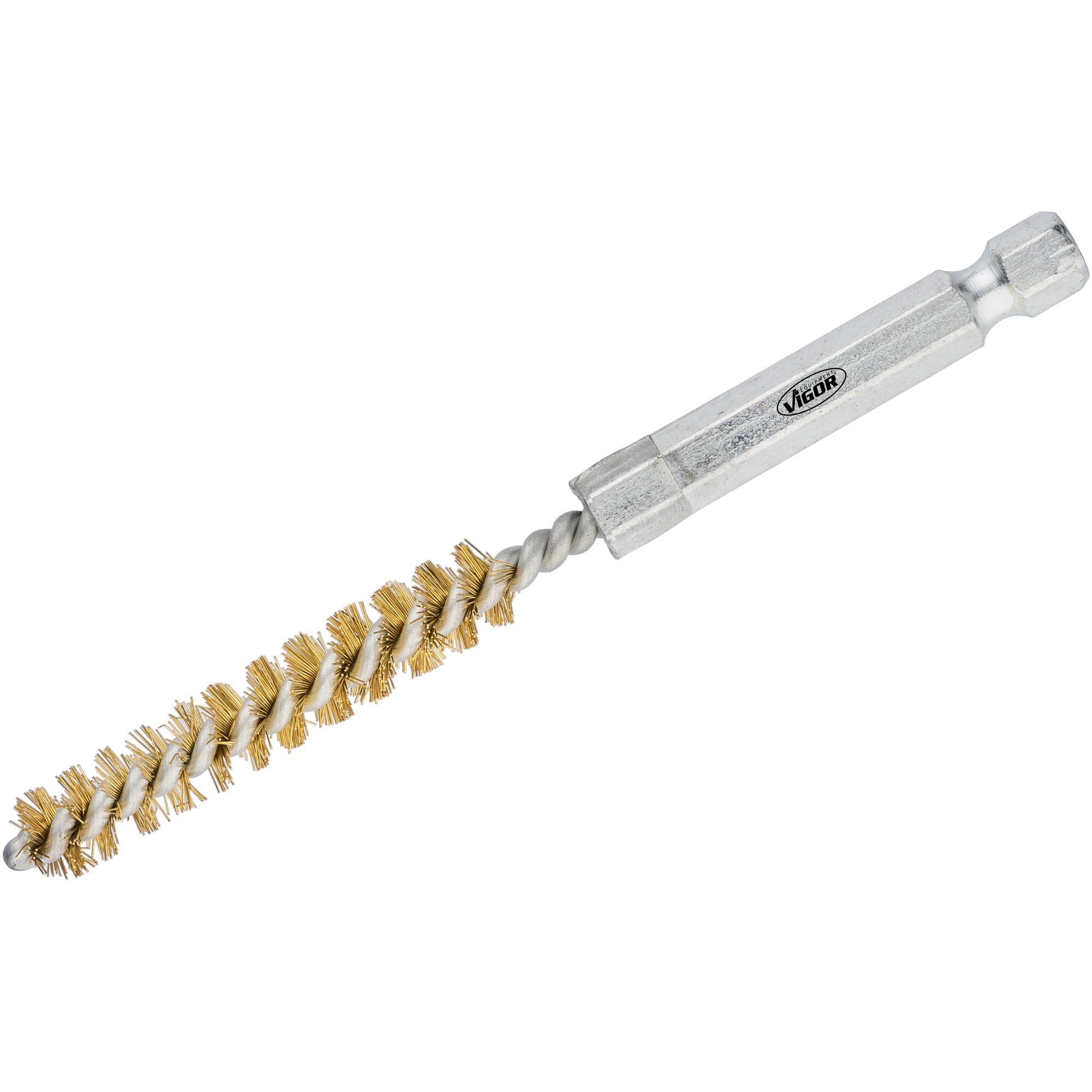 Thumbnail - Vigor, Schleifmittel, Messingbuersten-Satz 8 mm