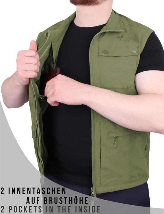 Produktbild Normani Herren Outdoor Weste Kudu (XL)