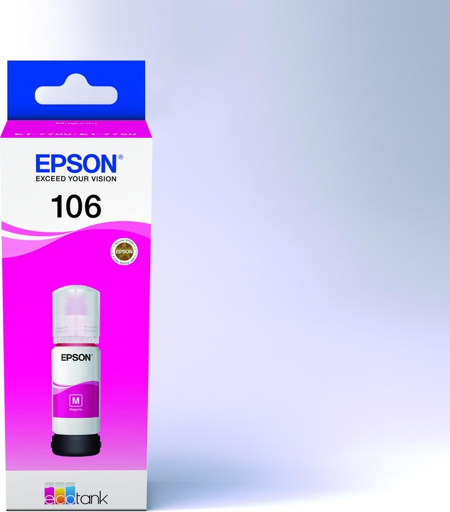 Actual product image Epson 106 EcoTank Ink (M)