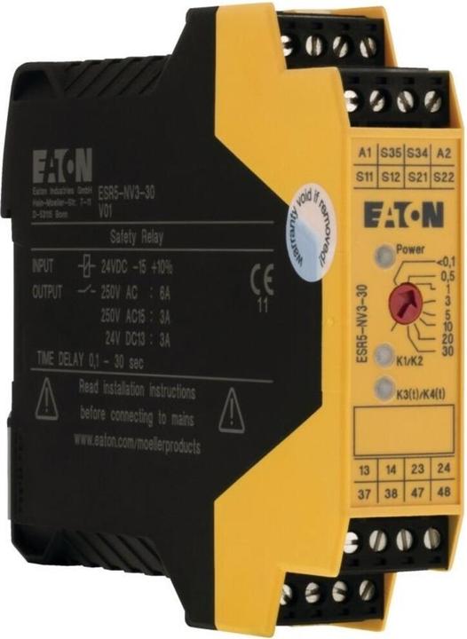 Produktbild Eaton Electric GmbH Sicherheitsrelais ESR5-NV3-30