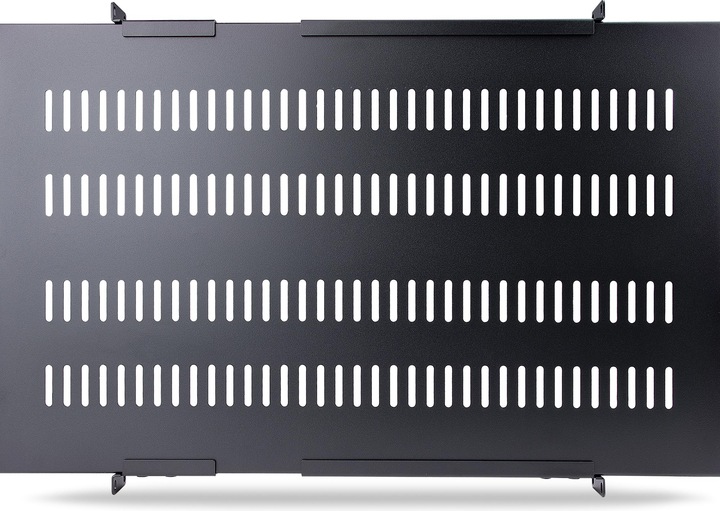 Image du produit StarTech Étagère réglable 1U pour rack/armoire de serveur jusqu'à 113 kg - Étagère de serveur 1U ventilée