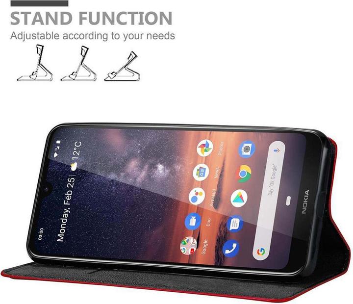 Produktbild Cadorabo Book Invisible Magnet Cover (Nokia 3.2)