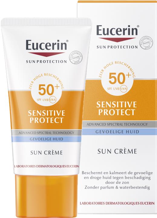 Actual product image Eucerin Sun Protection (Suntan cream, SPF 50+, 50 ml)