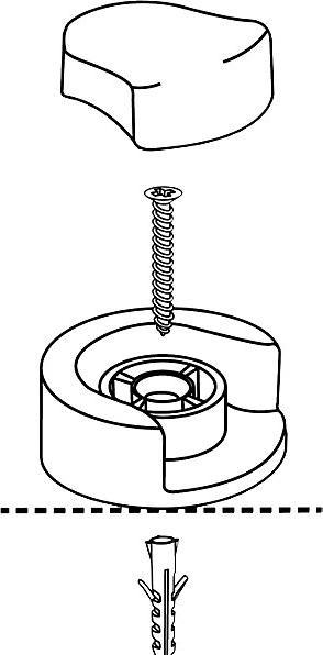 Immagine prodotto Fermaporta a pavimento/parete