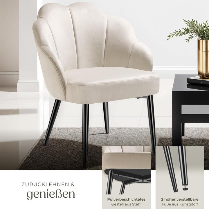 Produktbild tectake Cocktailsessel Hellen