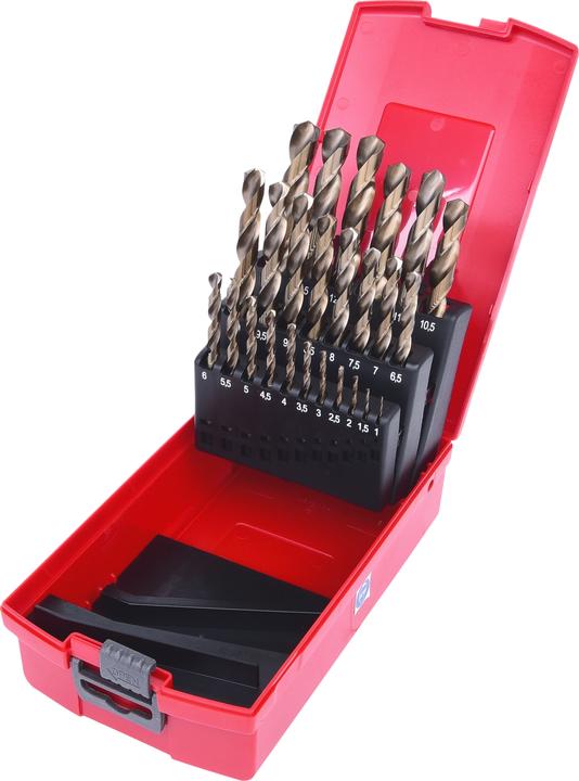 Immagine prodotto KS Tools Set di punte a torsione HSS-G CO 5 (13,0 mm)