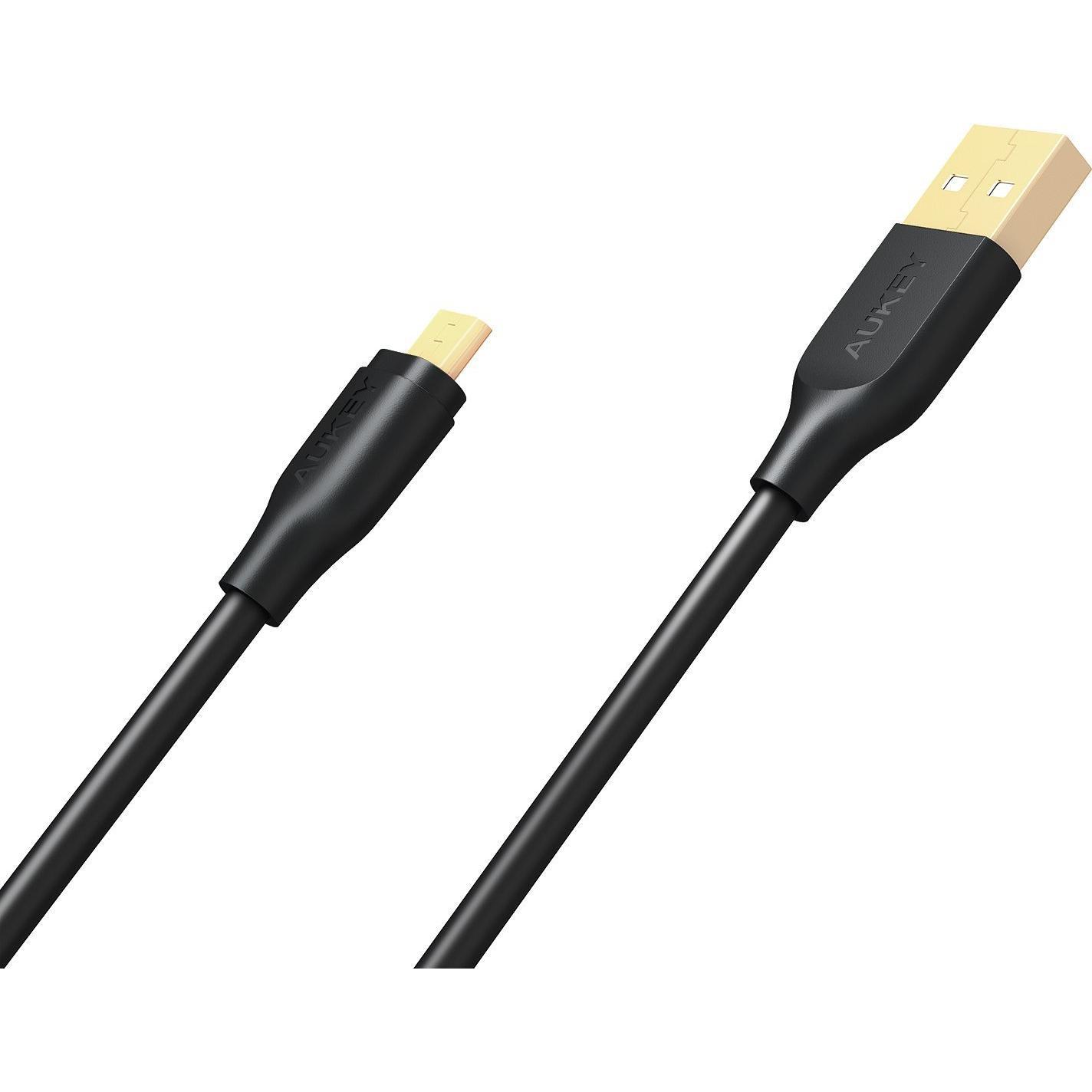 Thumbnail - Aukey Micro USB Gold (1 m, USB 2.0), USB Kabel