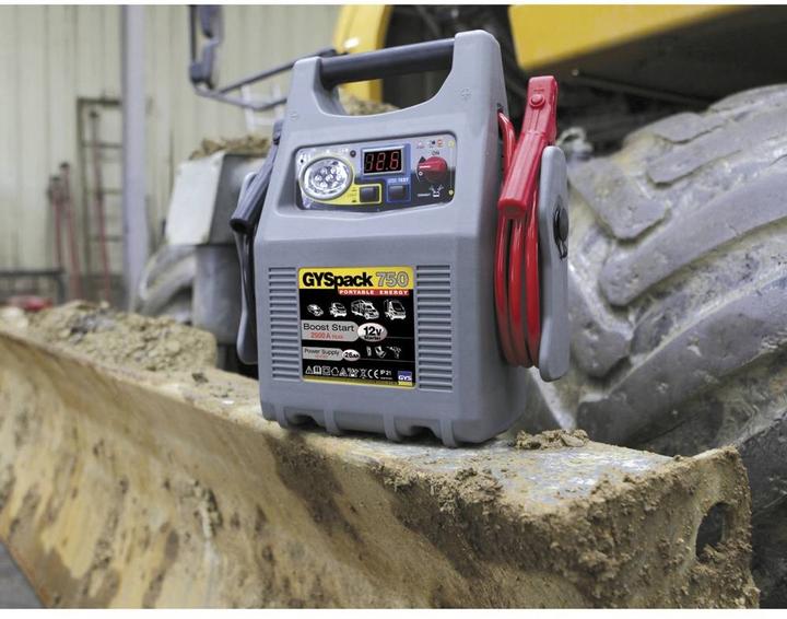 Image du produit GYS Système de démarrage rapide Gyspack 750 026179 Courant de démarrage (12 V)=750 A Arbeitsl (2500 A, 28000 mAh)