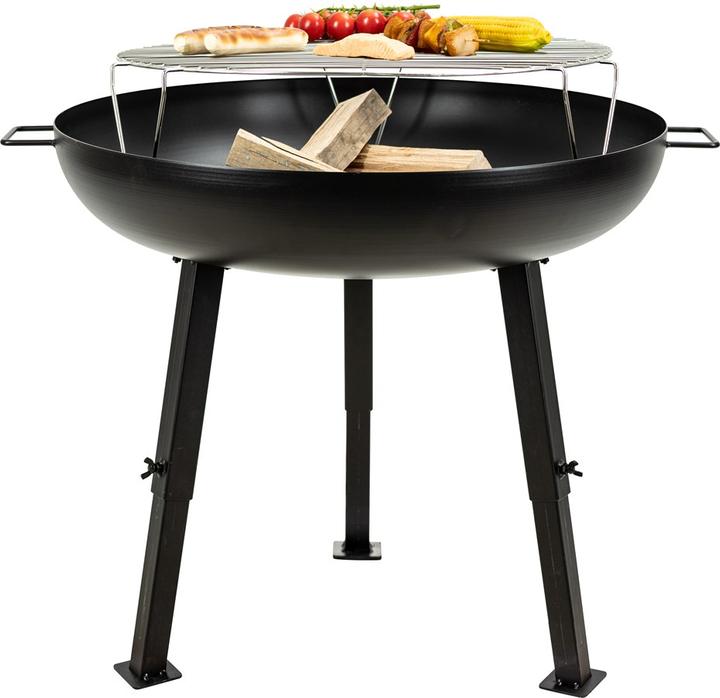 Actual product image Nouvel Fire bowl height adjustable Step Up, Ø 75 cm, black