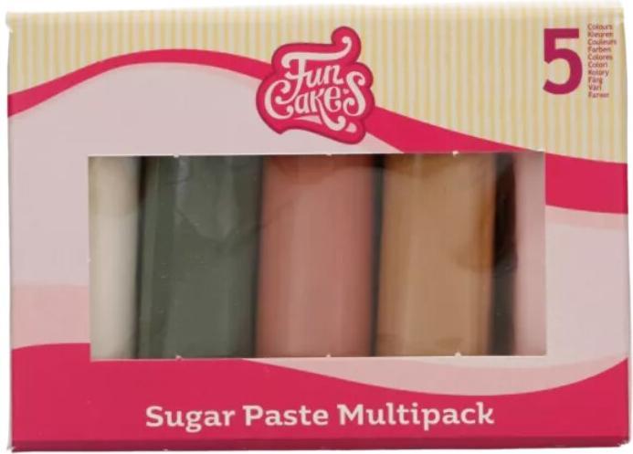 Actual product image FunCakes Rollfondant Multipack Shimmering Garden