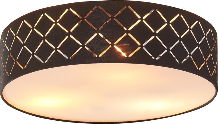 Produktbild Lux.Pro Deckenleuchte Bay Schwarz/Weiss (E27)