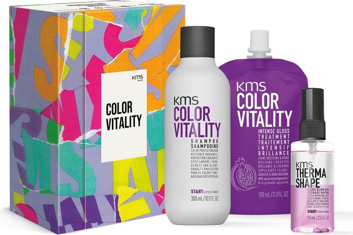 KMS California Color Vitality Geschenkset - 475ml (Haarpflege Set)