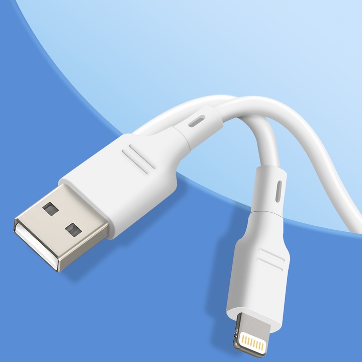Produktbild USB / Lightning Lade- und Datenübertragungskabel (1 m, USB 3.2 Gen 1)