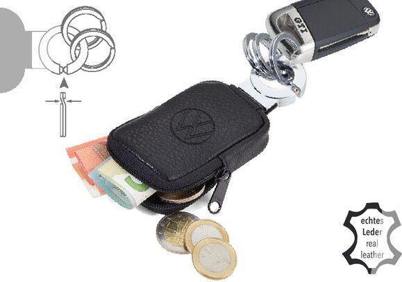 Actual product image Troika POCKET CLICK VW Porte-clés avec pochette, argenté/noire