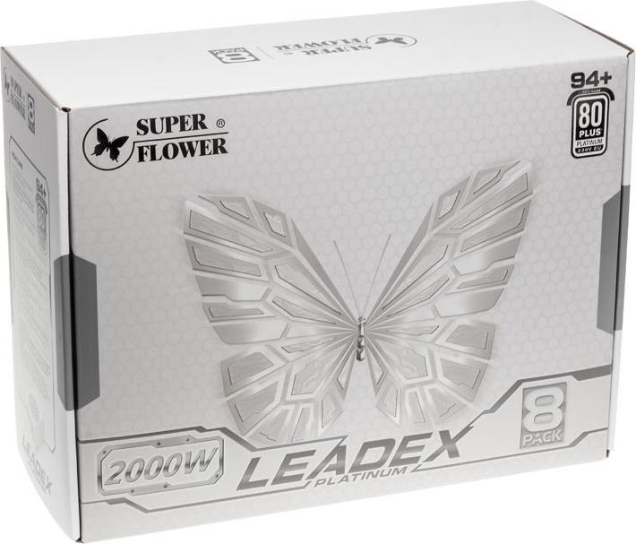 Actual product image Super Flower Leadex Platinum 8Pack Edition (2000 W)