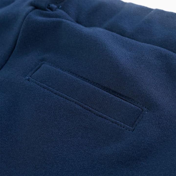 Actual product image VidaXL Children's trousers with black trims navy blue (104)