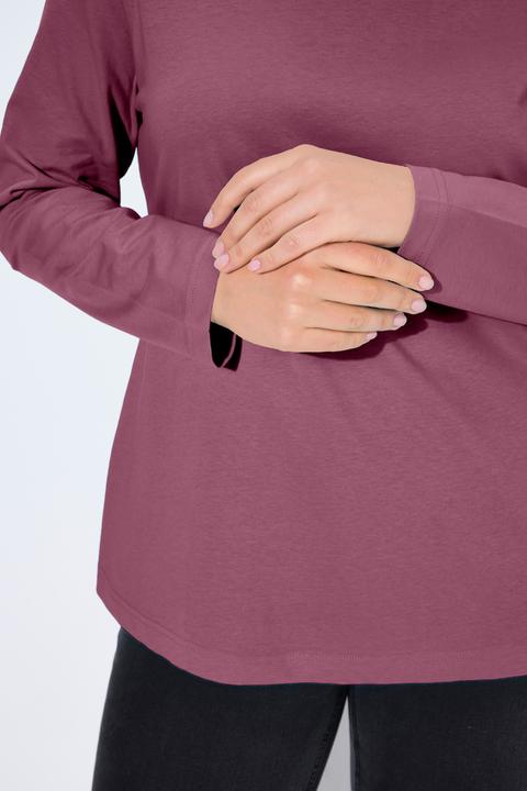 Produktbild Ulla Popken Shirt, Rollkragen, Slim, Langarm (54)