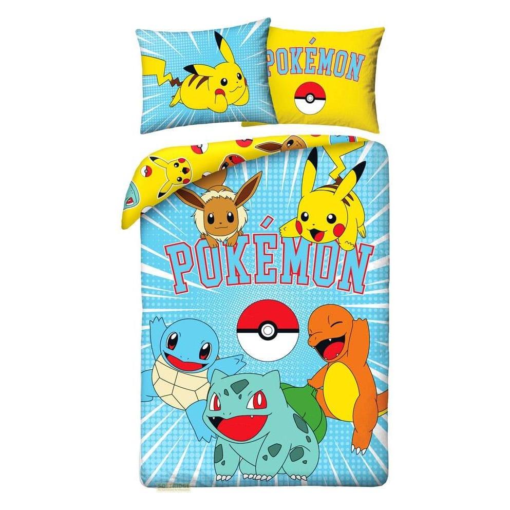 Halantex, Beddengoed Voor Kinderen, Pokémon Bettwäsche Ver. 14 140 X 200 Cm / 70 X 90 Cm