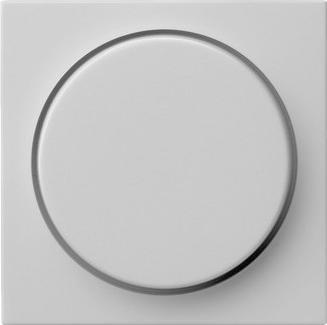 Actual product image Gira System 55 knob cover grey m 0650015