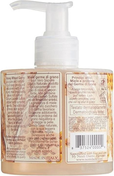Produktbild Nesti Dante Miele Germe Di Grano Honey Wheat Germ Natural Liquid Soap My (Flüssigseife, 300 ml)