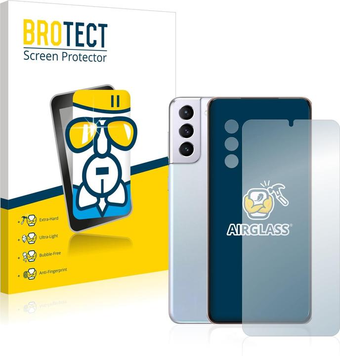Actual product image BROTECT AirGlass Glass (1 Piece, Samsung Galaxy S21 5G)