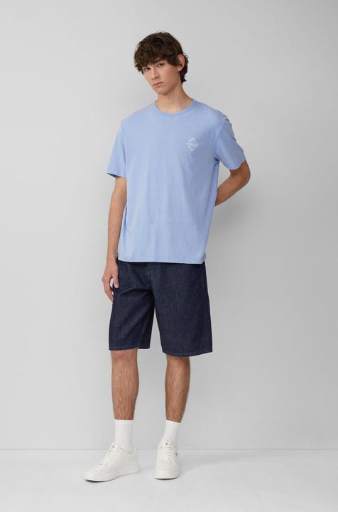 Produktbild S.Oliver T-Shirt Gewaschenes T-Shirt mit Front- und Rückenprint (XL)