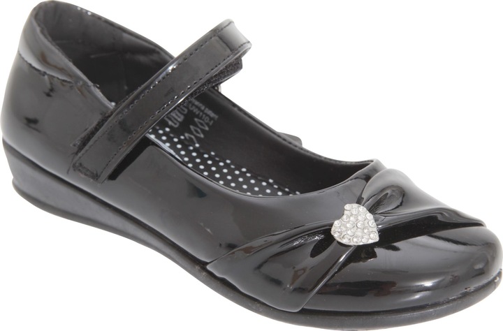 Produktbild US Brass Mädchen Paige II Diamanten Trim Schuhe (33)