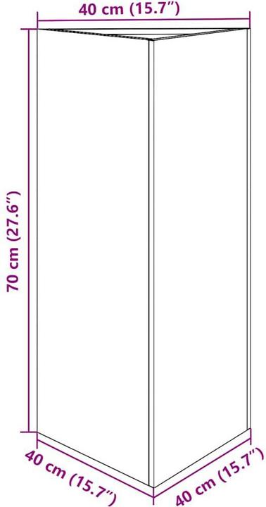 Produktbild vidaXL Pflanzkübel