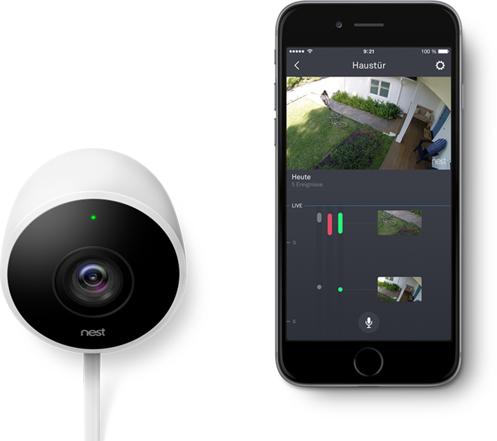 Immagine prodotto Nest Cam Outdoor (1920 x 1080 Pixels)