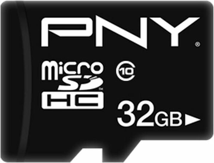 Productafbeelding PNY Performance Plus incl. adapter (32 GB, microSDHC, U1, UHS-I)
