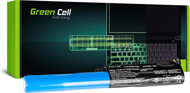 Produktbild GreenCell AS94 - Akku - ASUS - R541N R541S R541U - Vivobook Max F541N F541U X541N X541S (3 Zellen, 2200 mAh)