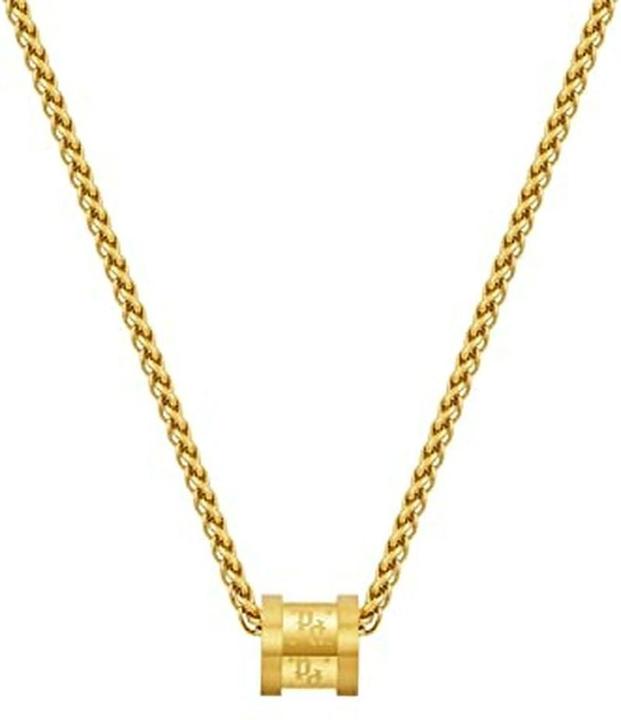 Police Herrenhalsband Peagn0001903 50 Cm (Cuir)