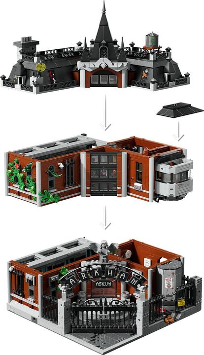 Image du produit LEGO Arkham Asylum (76300, LEGO DC)