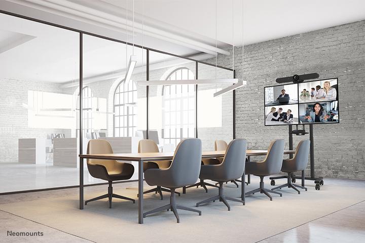 Produktbild Neomounts Select Video Kit Cam- & AV Shelf incl. Logitech Rally Bar mini Adapter for FL55 (Boden, 9 kg)