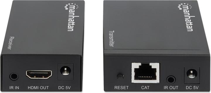 Productafbeelding Manhattan HDMI over Ethernet Extender Kit Signaalversterker 1080p tot 50 m over een Cat6 netwerkkabel...