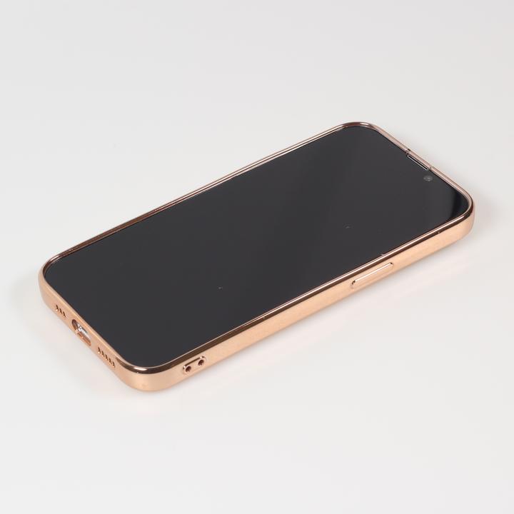 Produktbild PhoneLook Hülle Gummi Bronze mit Ring (Apple iPhone 13 Pro)