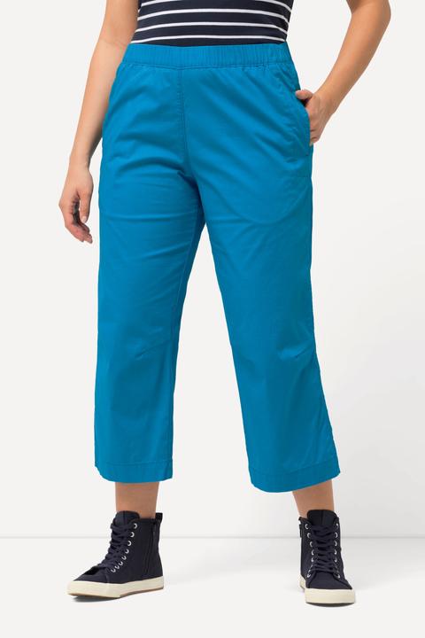 Immagine prodotto Ulla Popken Pantaloni a 7/8 modello Ruby con ginocchio preformato, taglio della gamba dritto e cintura elastica (42)