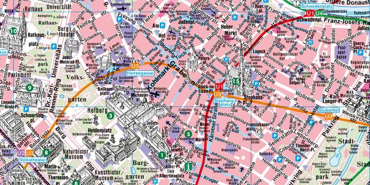 Image du produit Freytag Berndt Plan de Vienne, cartes touristiques