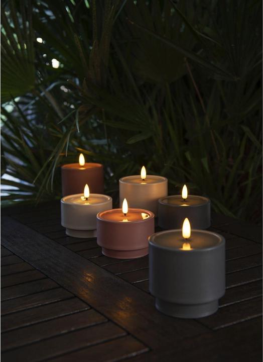 Produktbild STT Ambiente Candle Set beige (2 x)
