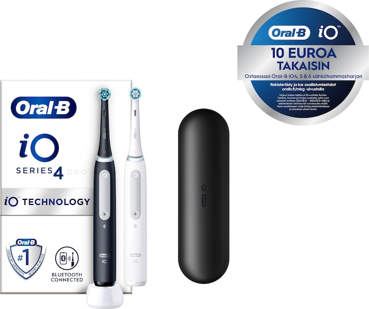 Actual product image Oral-B iO Series 4 Duo (Oscillating toothbrush)