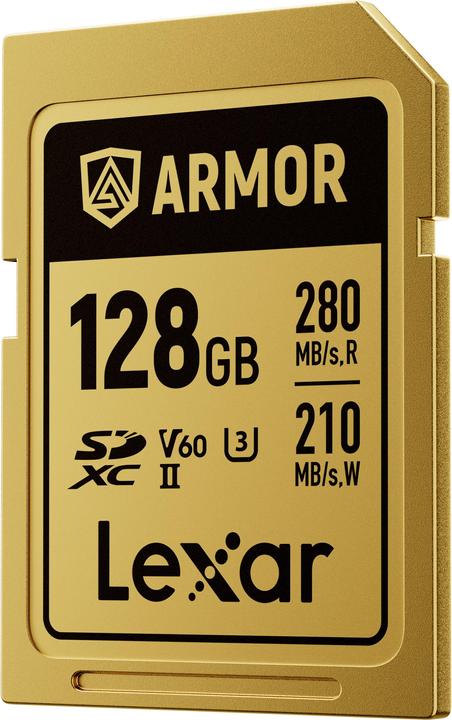 Productafbeelding Lexar Armor Gold (128 GB, SDXC, U3, UHS-II)