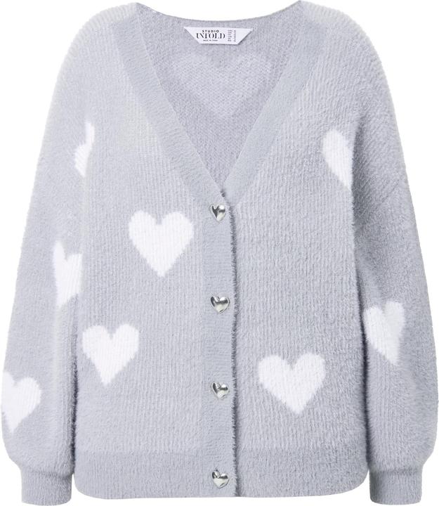 Produktbild Studio Untold Strickjacke, oversized, extra weich, Hearts (42, 44)