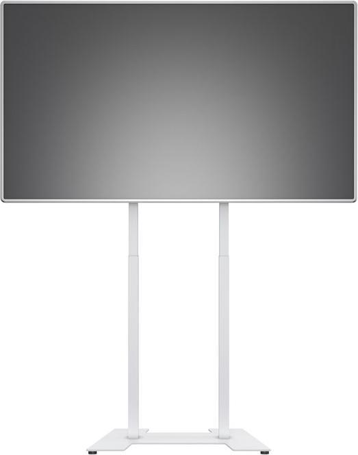 Actual product image Multibrackets Stand electr, -90", max 60 kg, white (60 kg, 37" - 90")