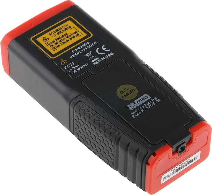 Actual product image RS PRO 100m Distance Meter (100 m, 6000000000 nm)